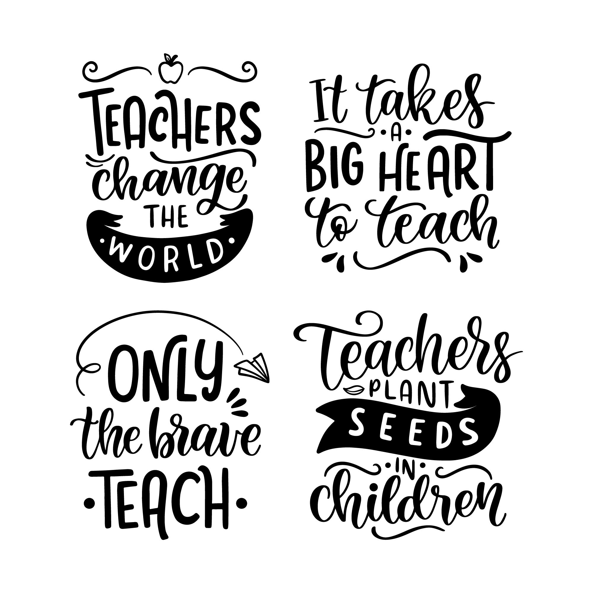 Happy Teachers' Day Custom T-Shirt Designs