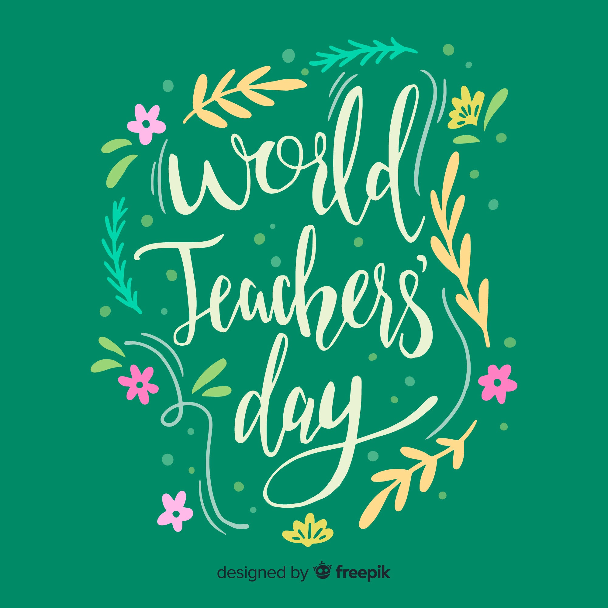 Happy Teachers' Day Custom T-Shirt Designs