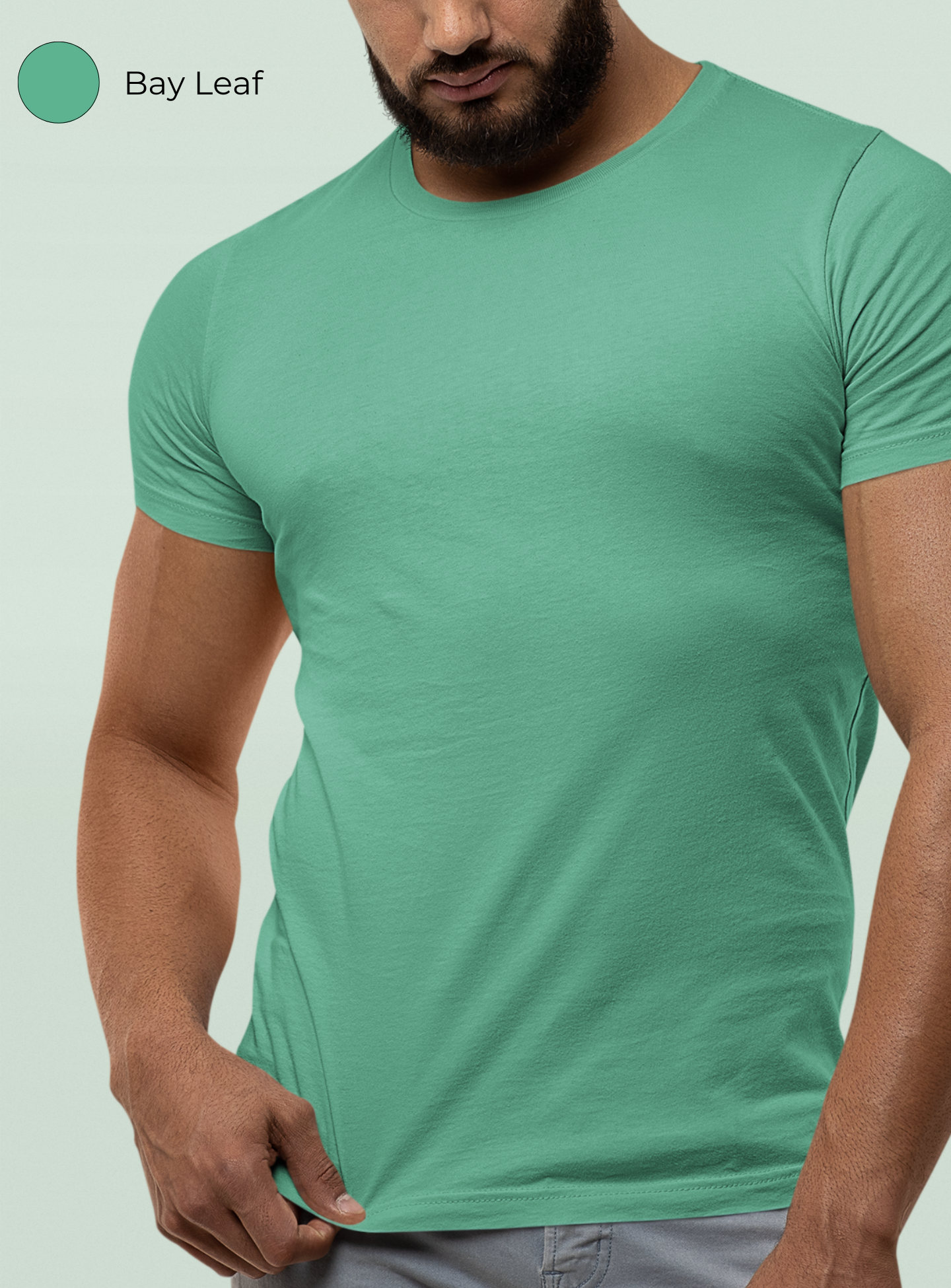 Pack of 3  Half Sleeves Crew Neck T-shirt