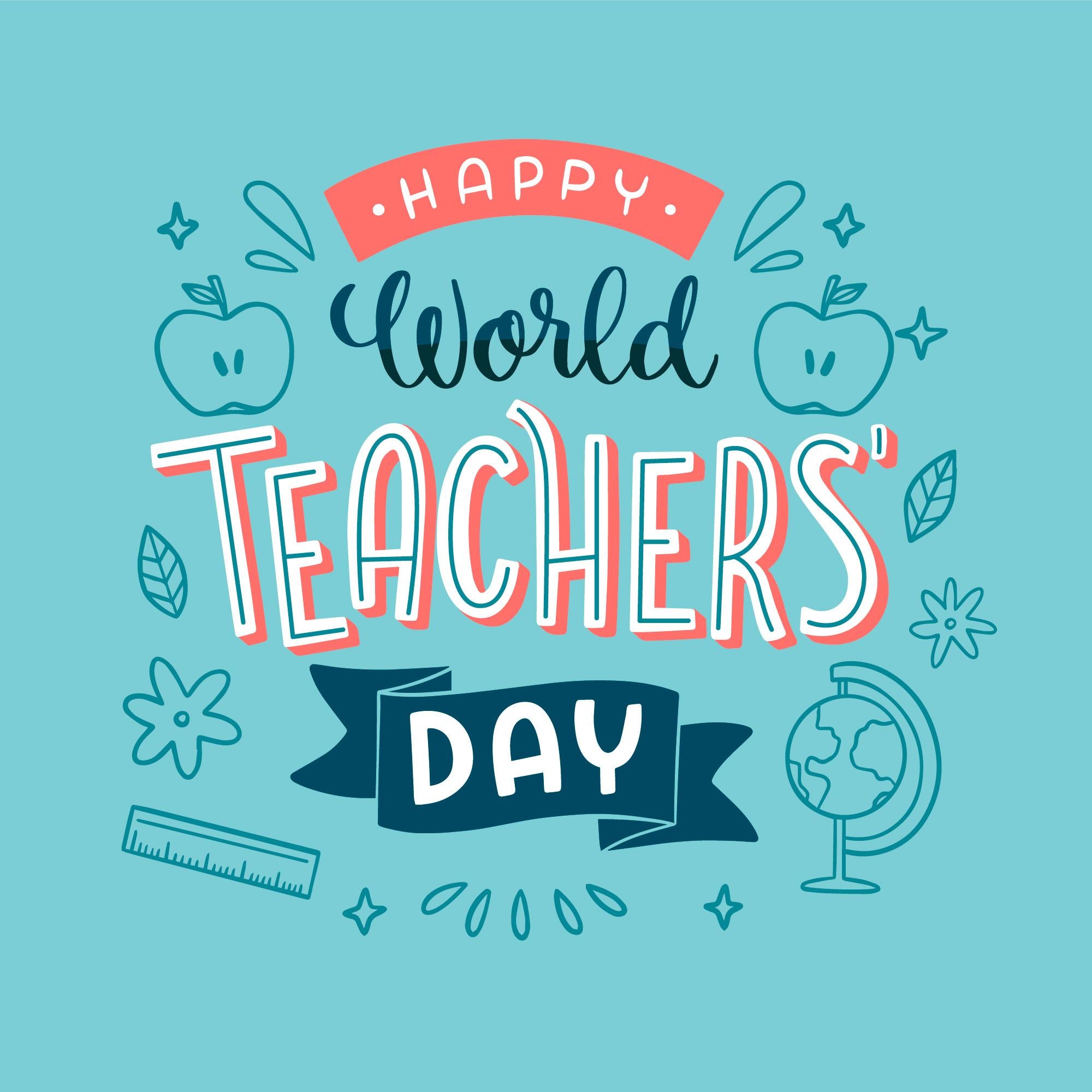 Happy Teachers' Day Custom T-Shirt Designs