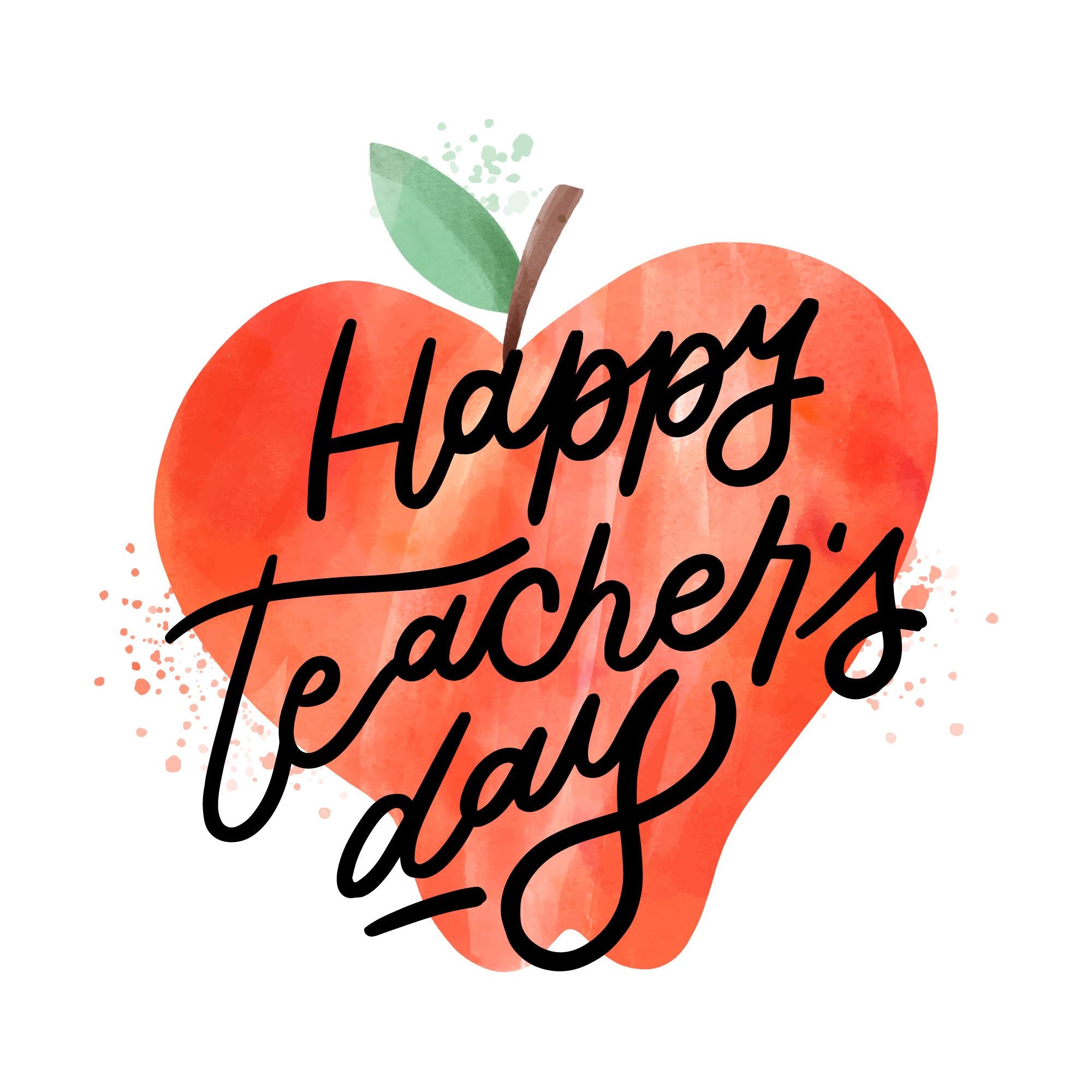 Happy Teachers' Day Custom T-Shirt Designs