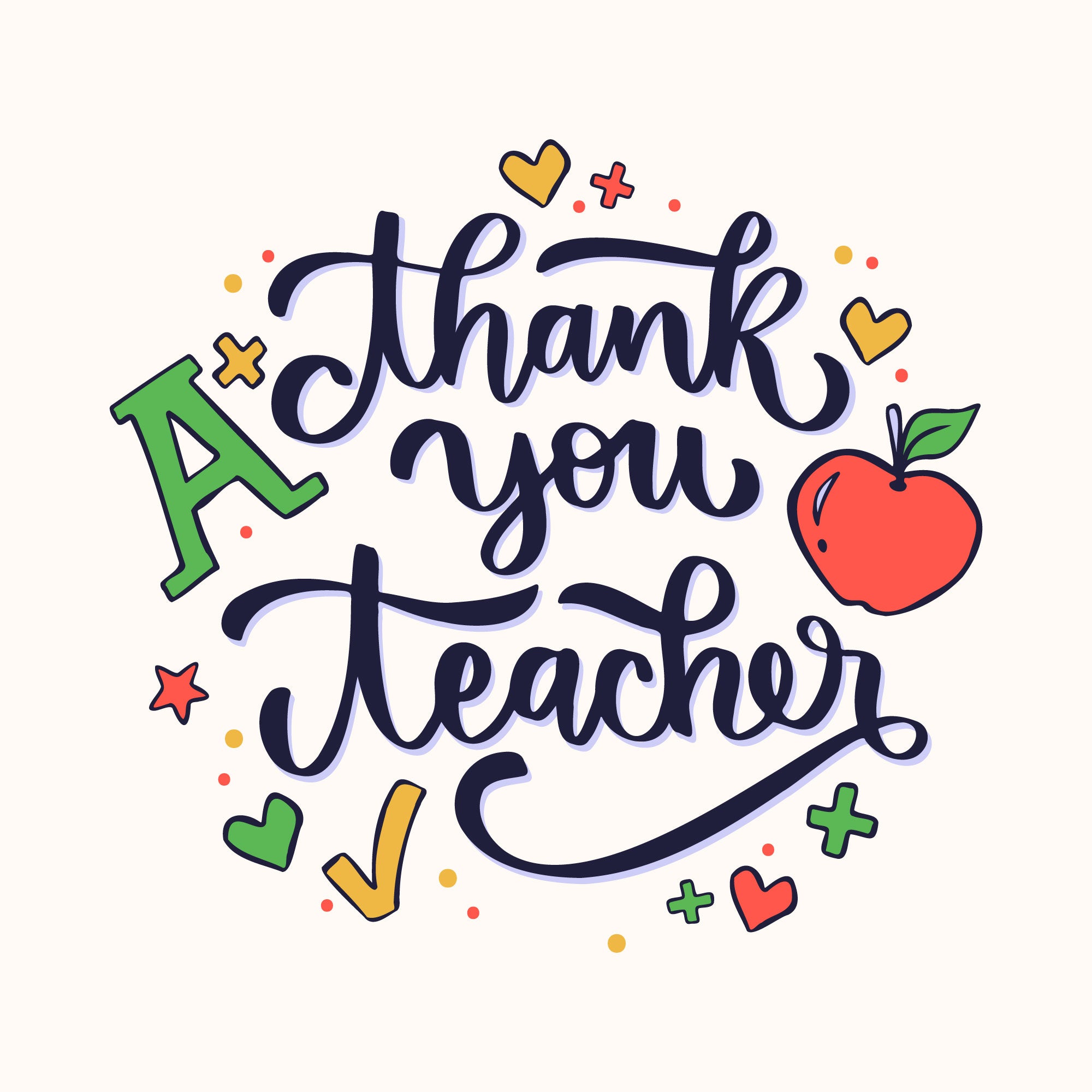 Happy Teachers' Day Custom T-Shirt Designs