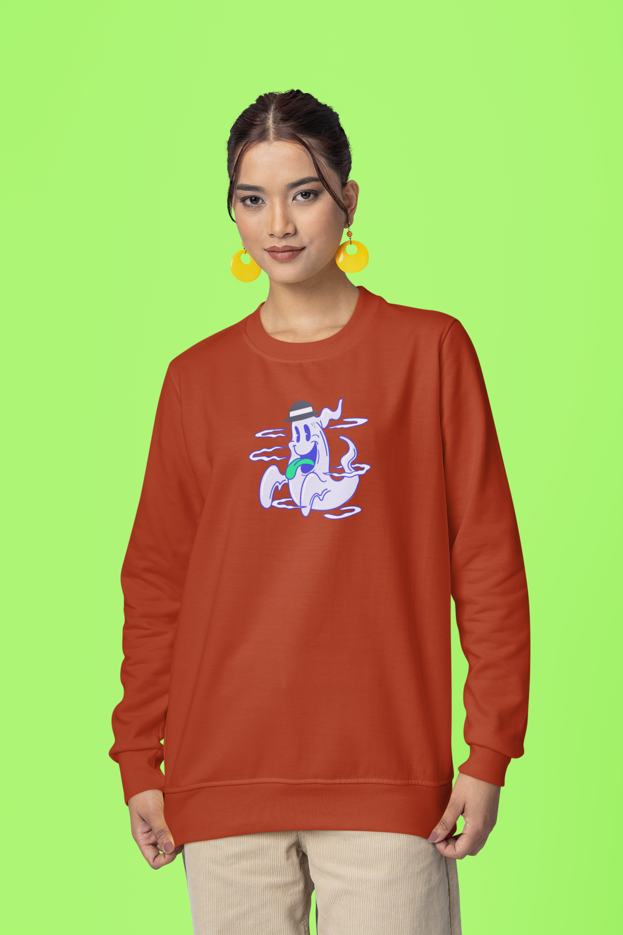 Women's Custom Totem Pole Color Sweatshirt - Classic Comfort & Style