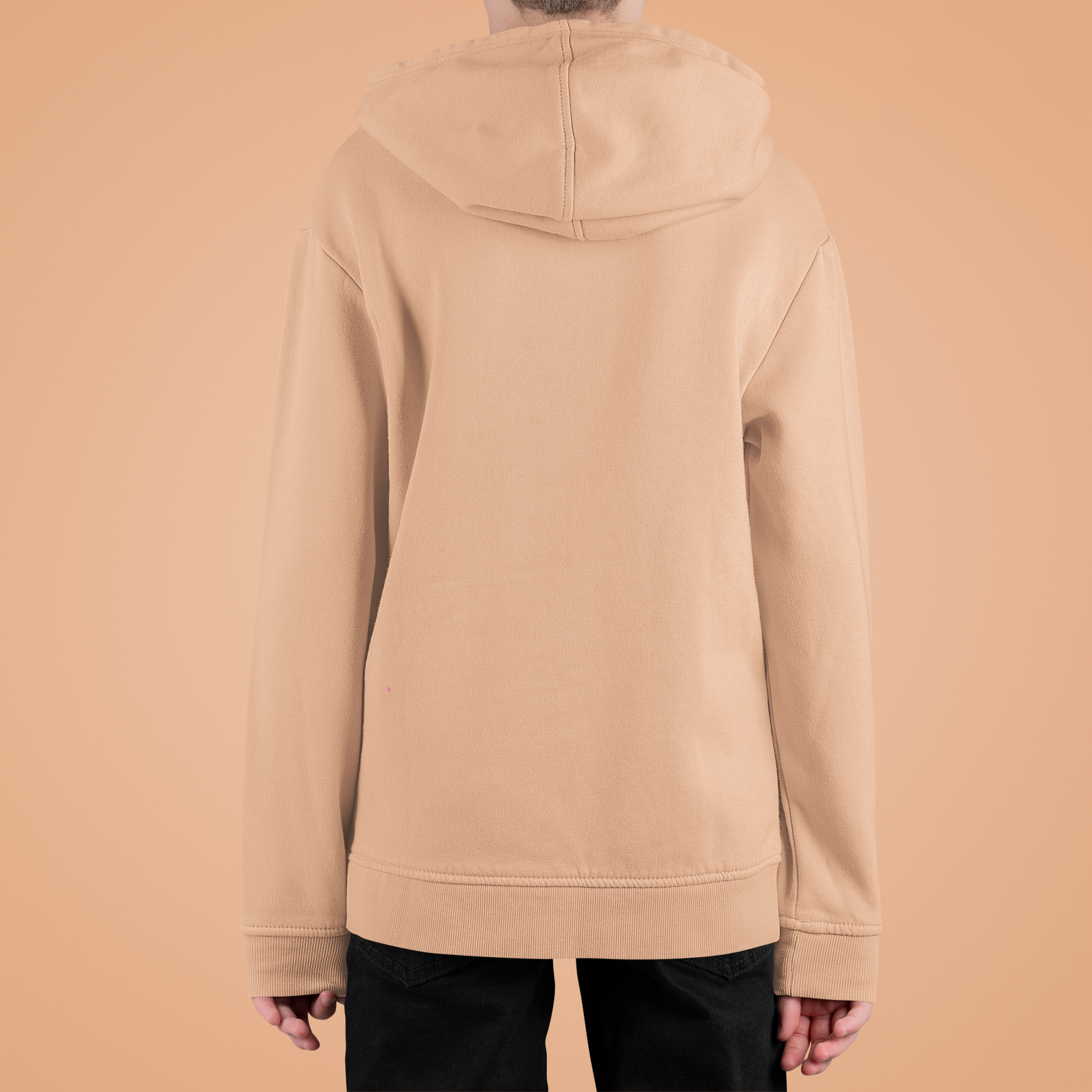 Boy's Peach Hoodie