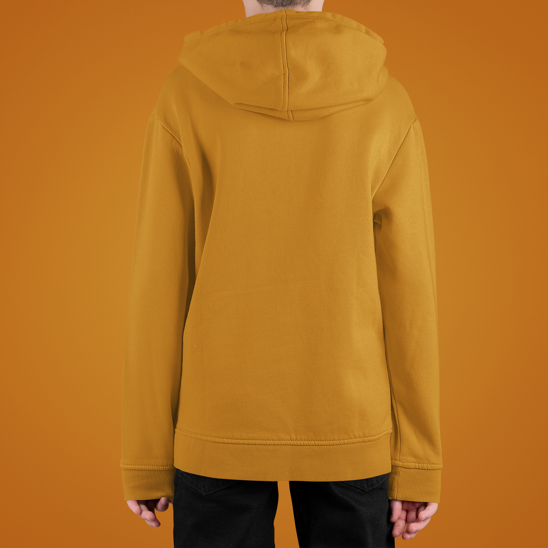 Boy's Mustard Brown Hoodie