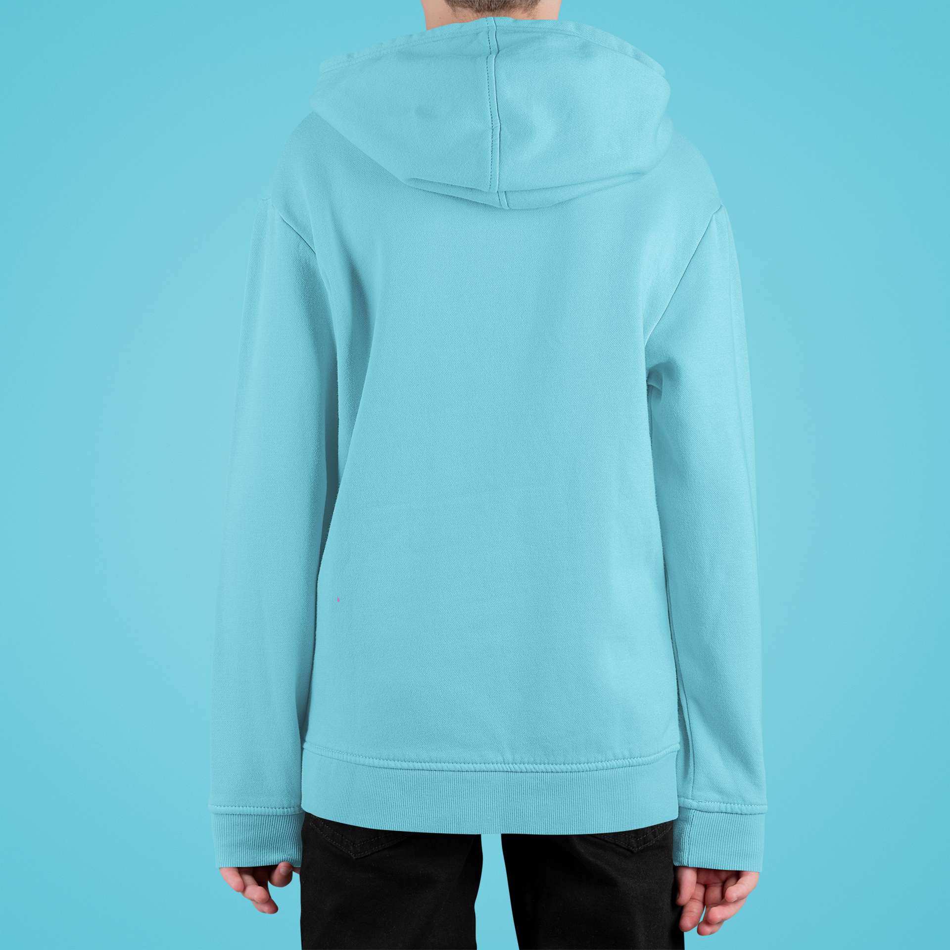 Boy's Sky Blue Hoodie