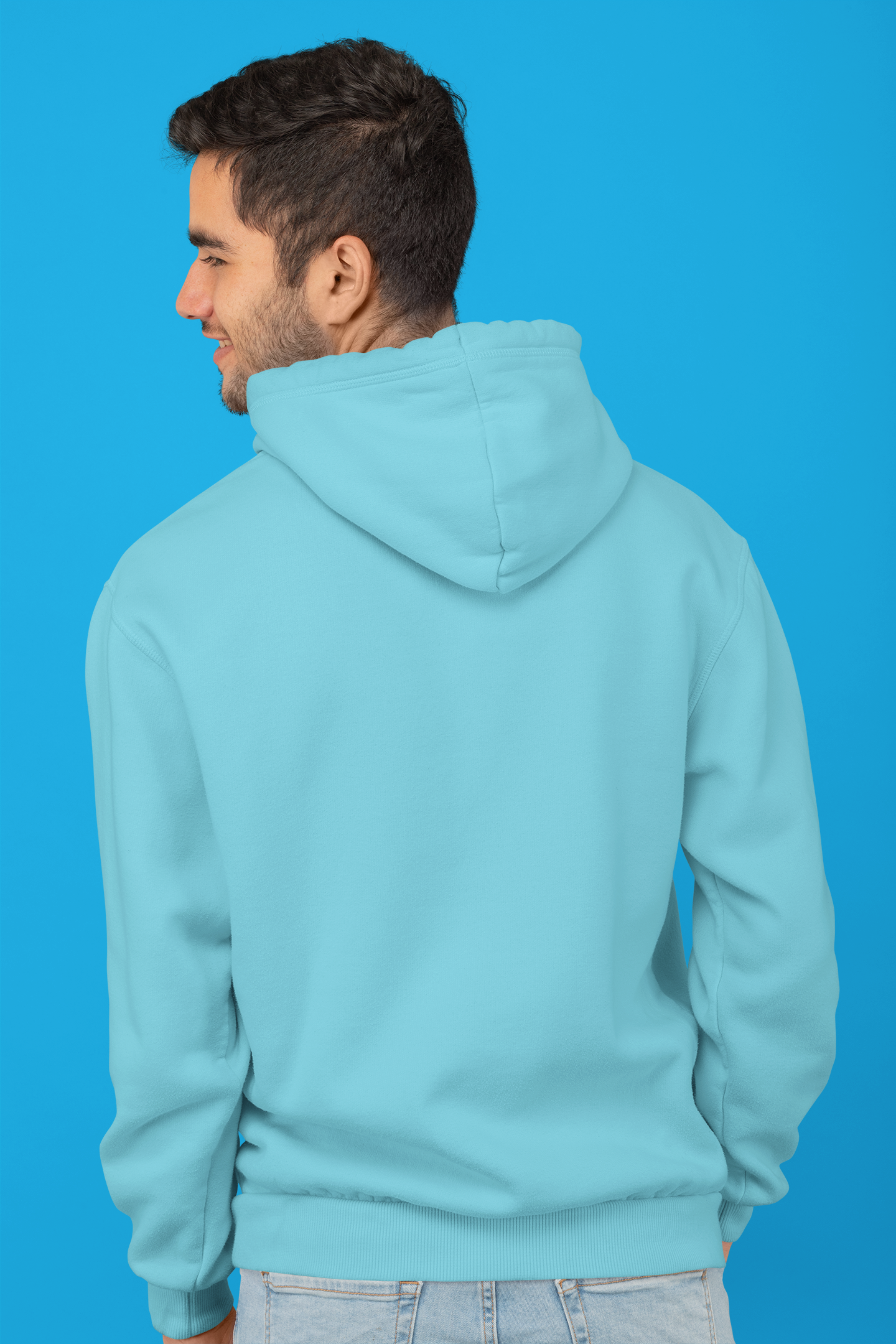 Sky Blue Men’s Hoodie