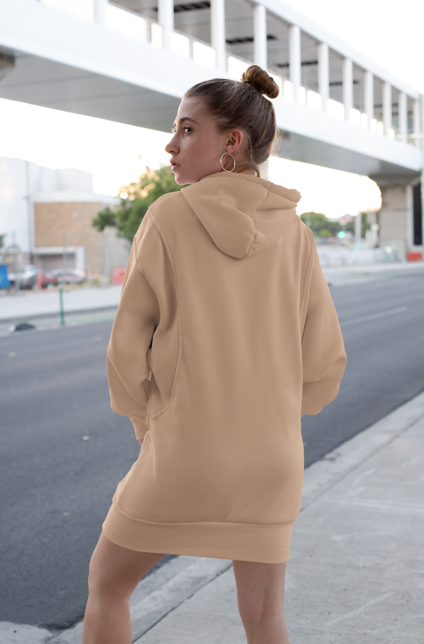 Women's Peach Hoodie