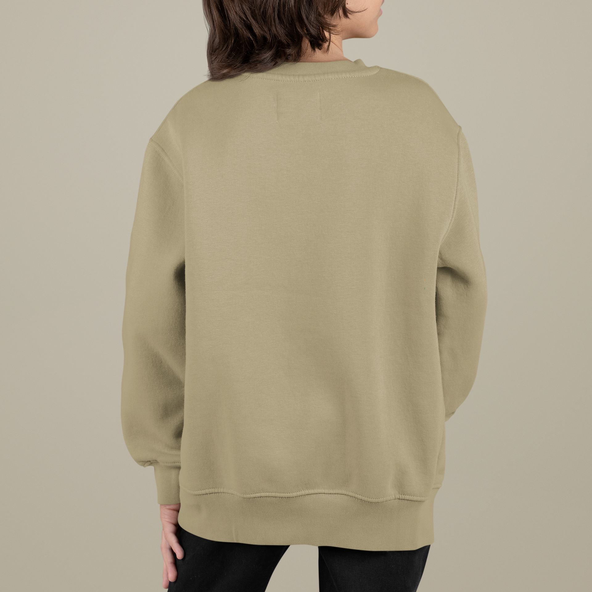 Boy's Muted Beige Sweatshirt