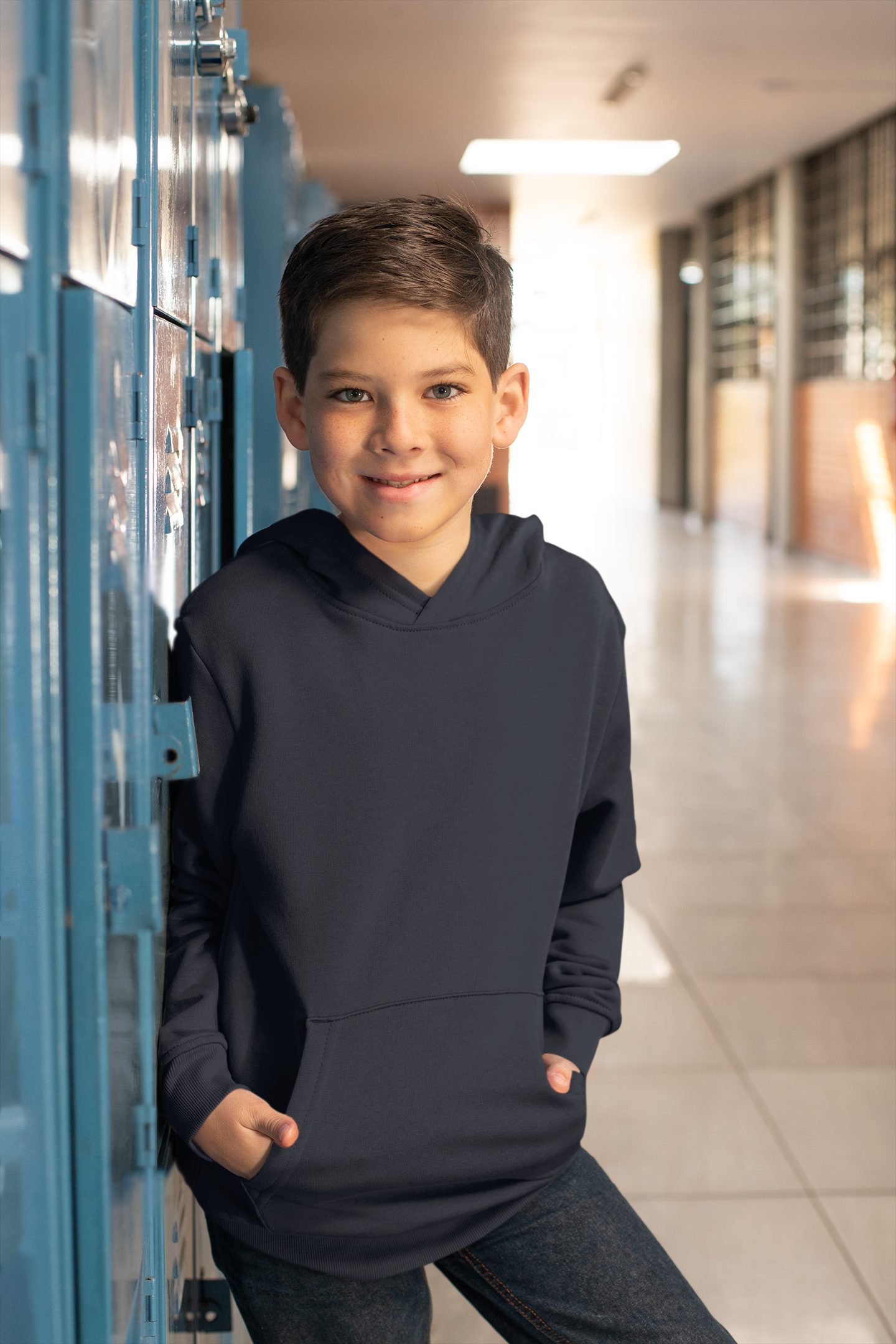 Boy's Midnight Blue Hoodie