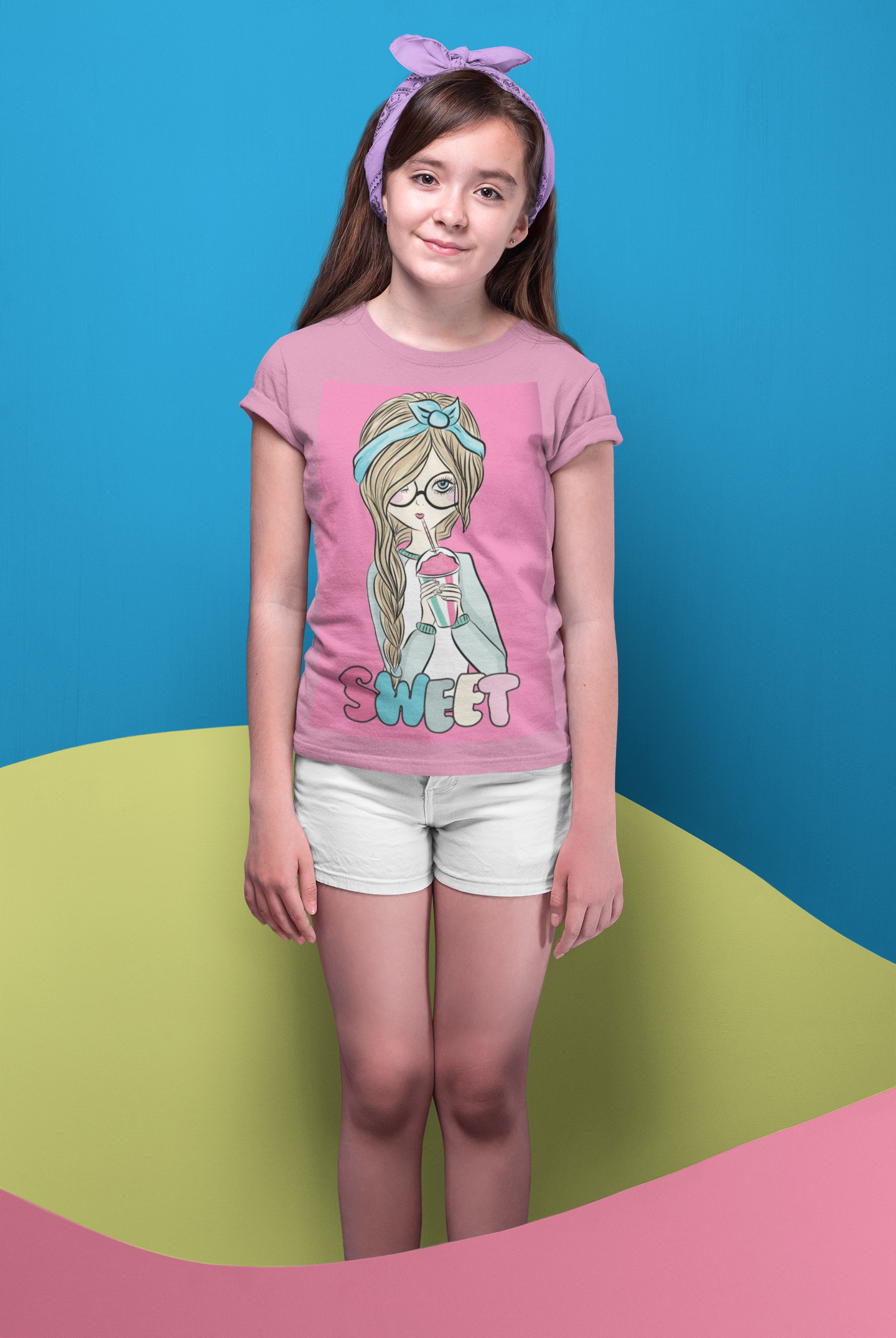 Sweet Design Custom Girl's T-shirt