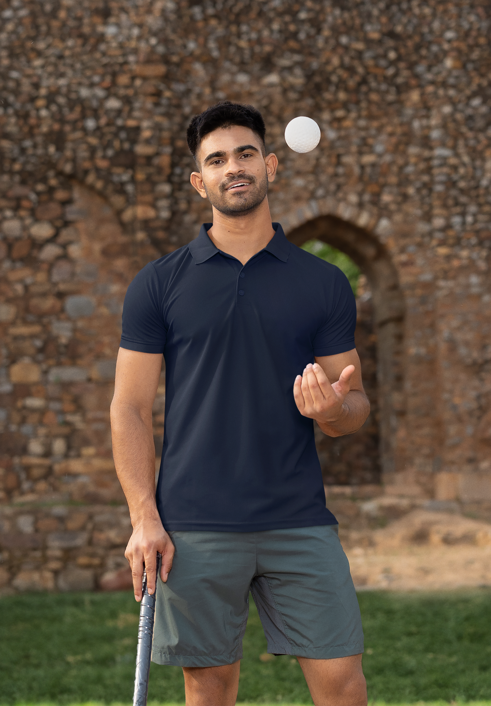 Men's Navy Prime Polo T-Shirt