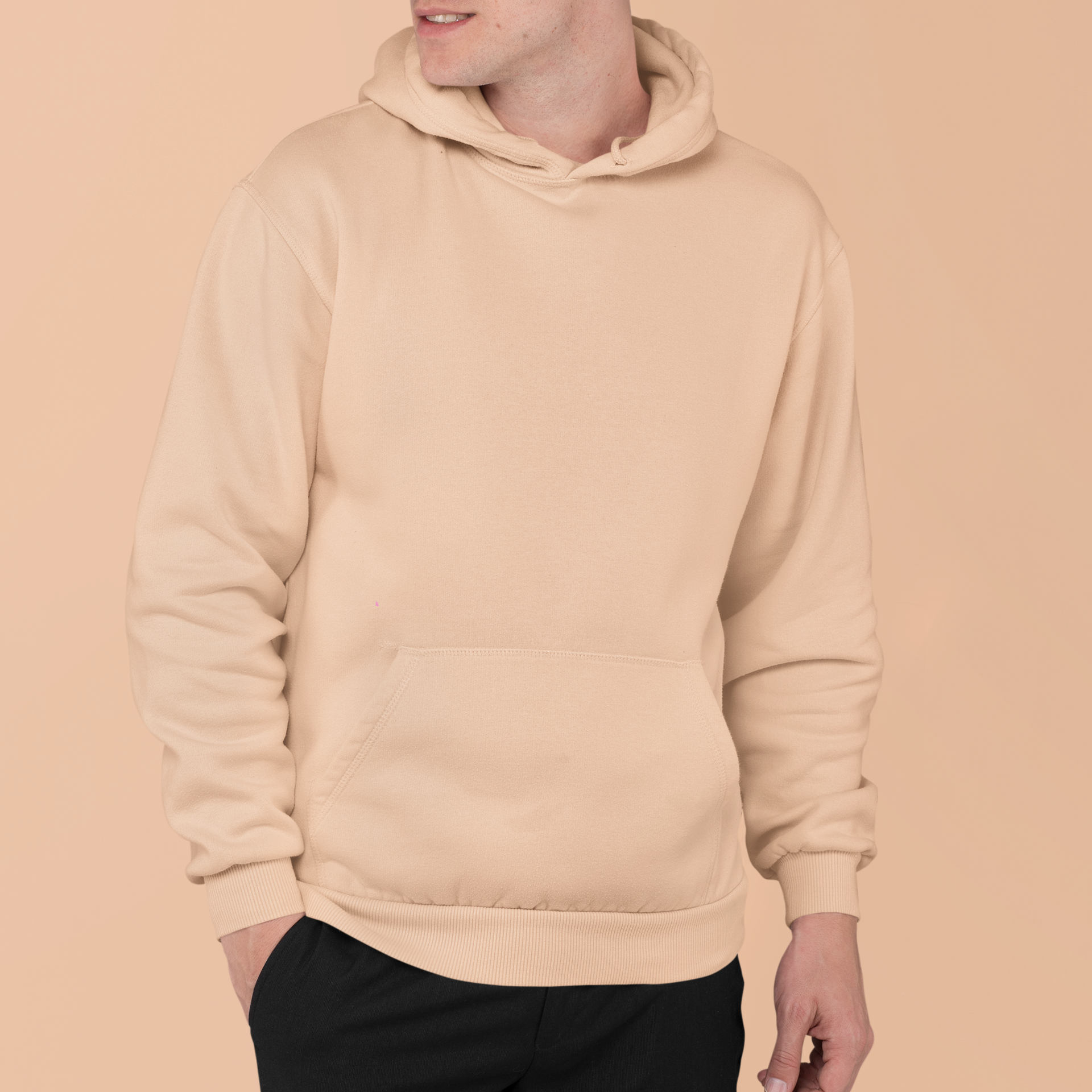 Boy's Peach Hoodie