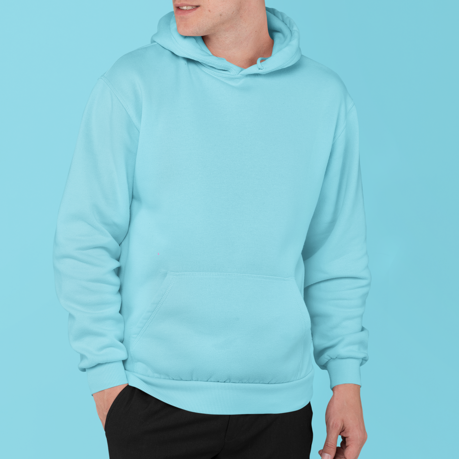 Boy's Sky Blue Hoodie