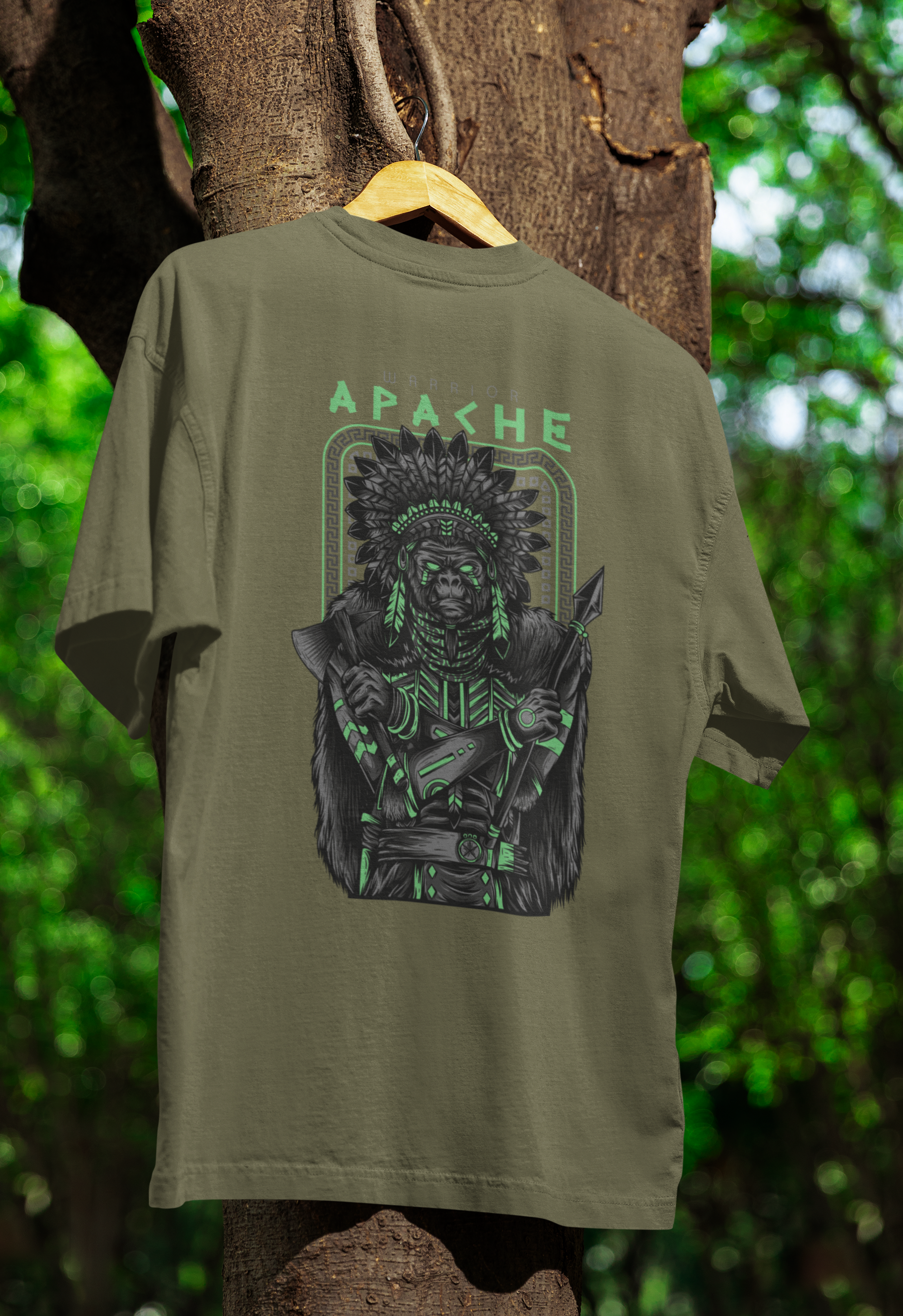 Custom T-Shirt for Men Color Sage Grey