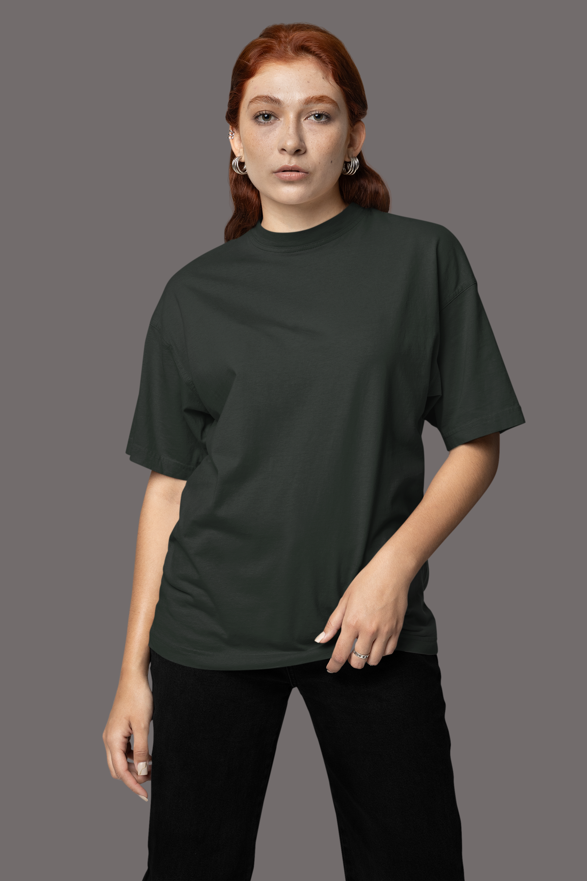 Women's Baltic Sea Plain Oversize T-Shirt