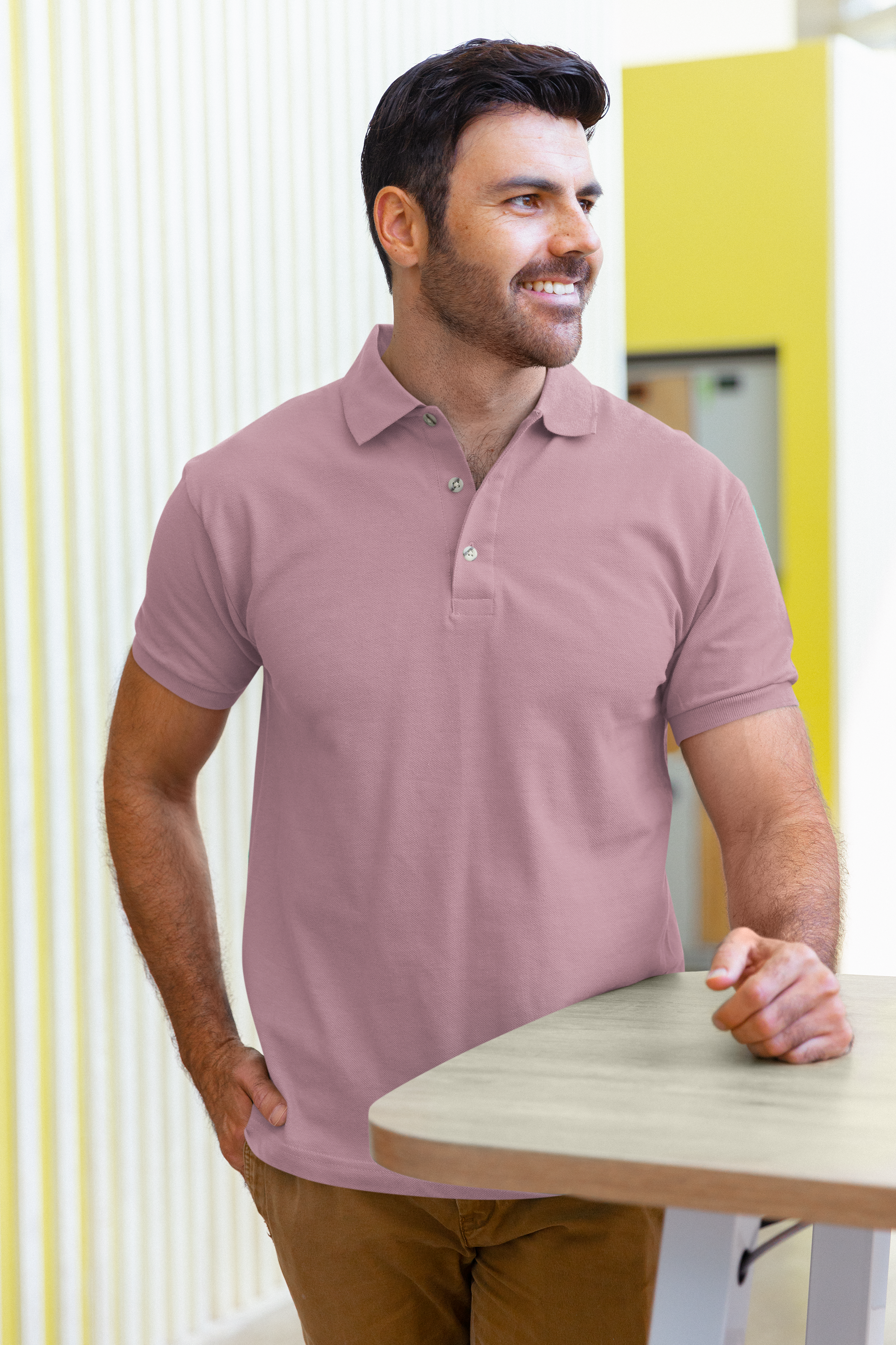 Men's Orchid Prime Polo T-Shirt