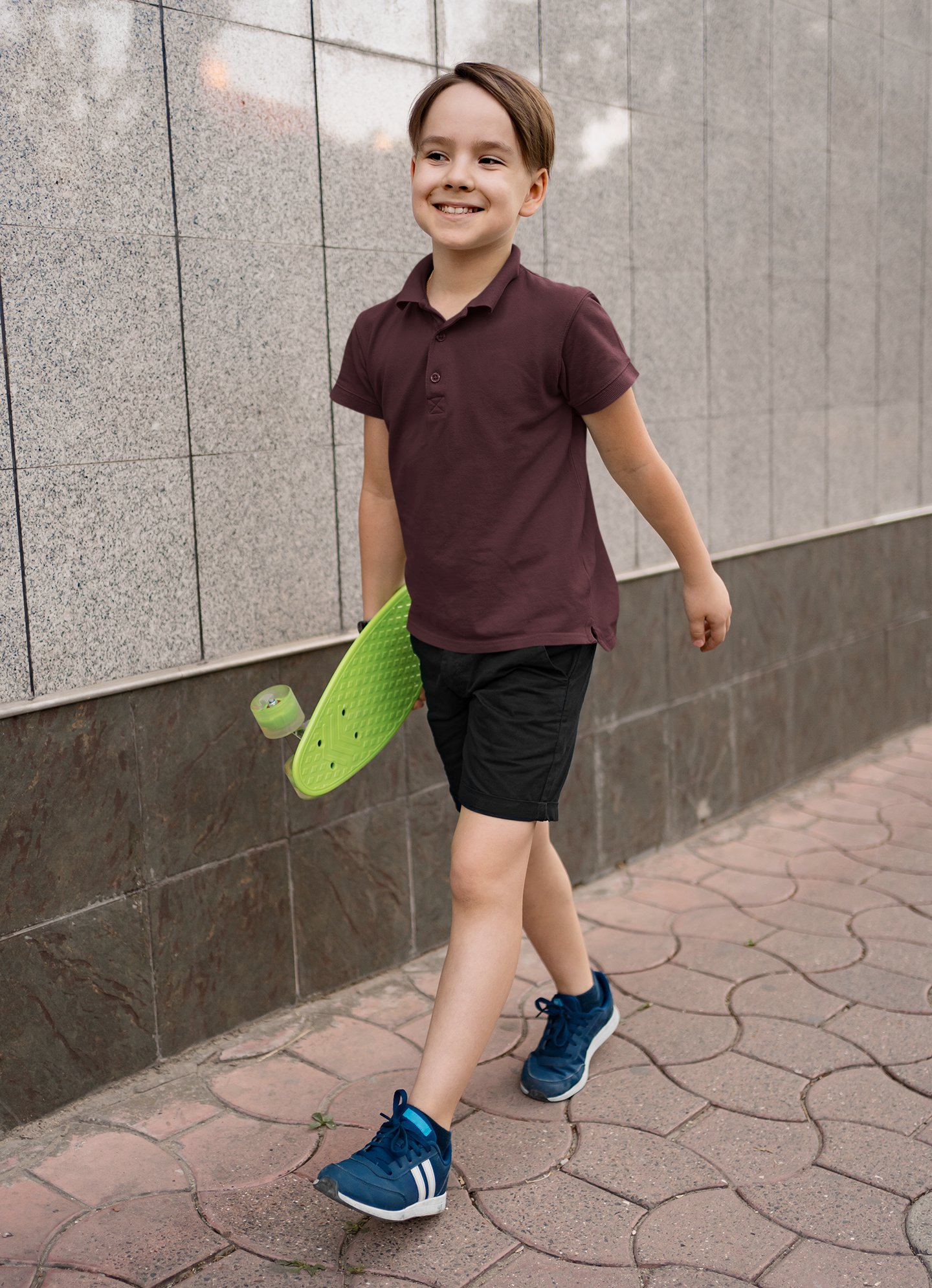 Cocobean Boy's Prime Polo T-Shirt