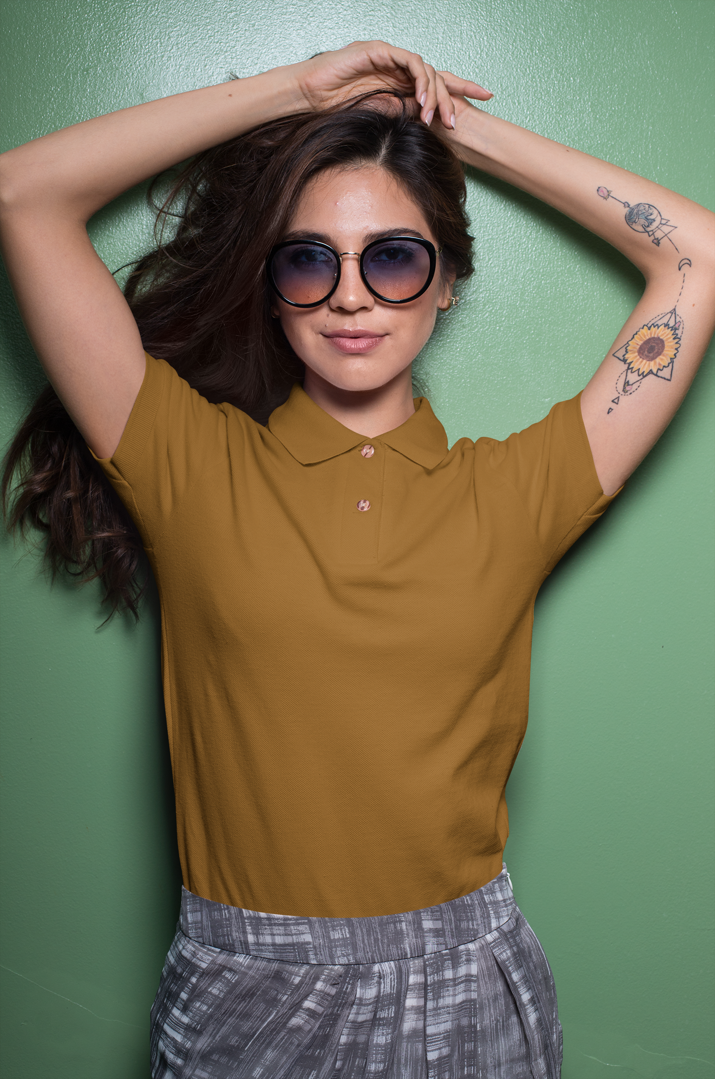 Women's Rich Gold Prime Polo T-Shirt