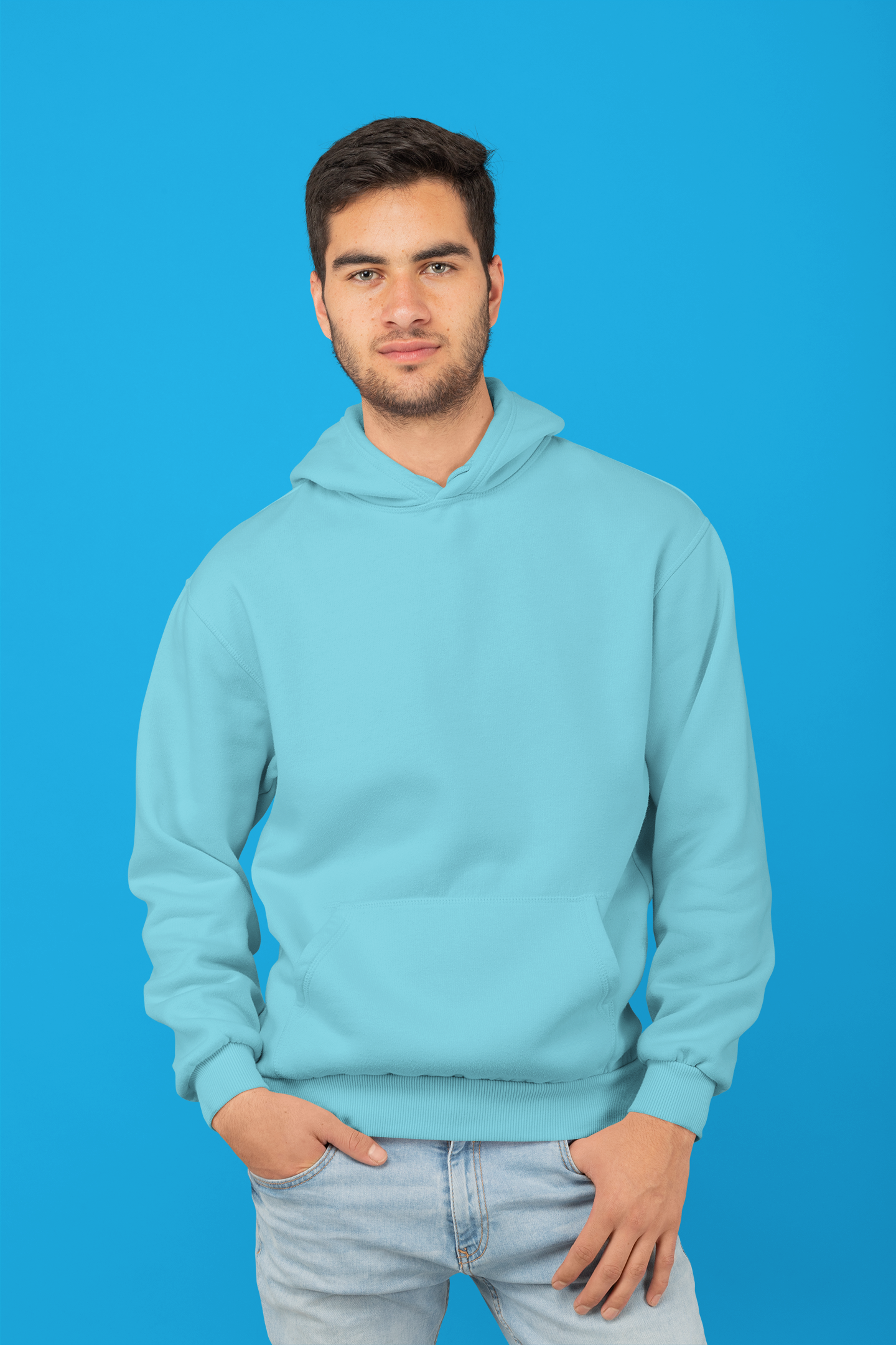 Sky Blue Men’s Hoodie