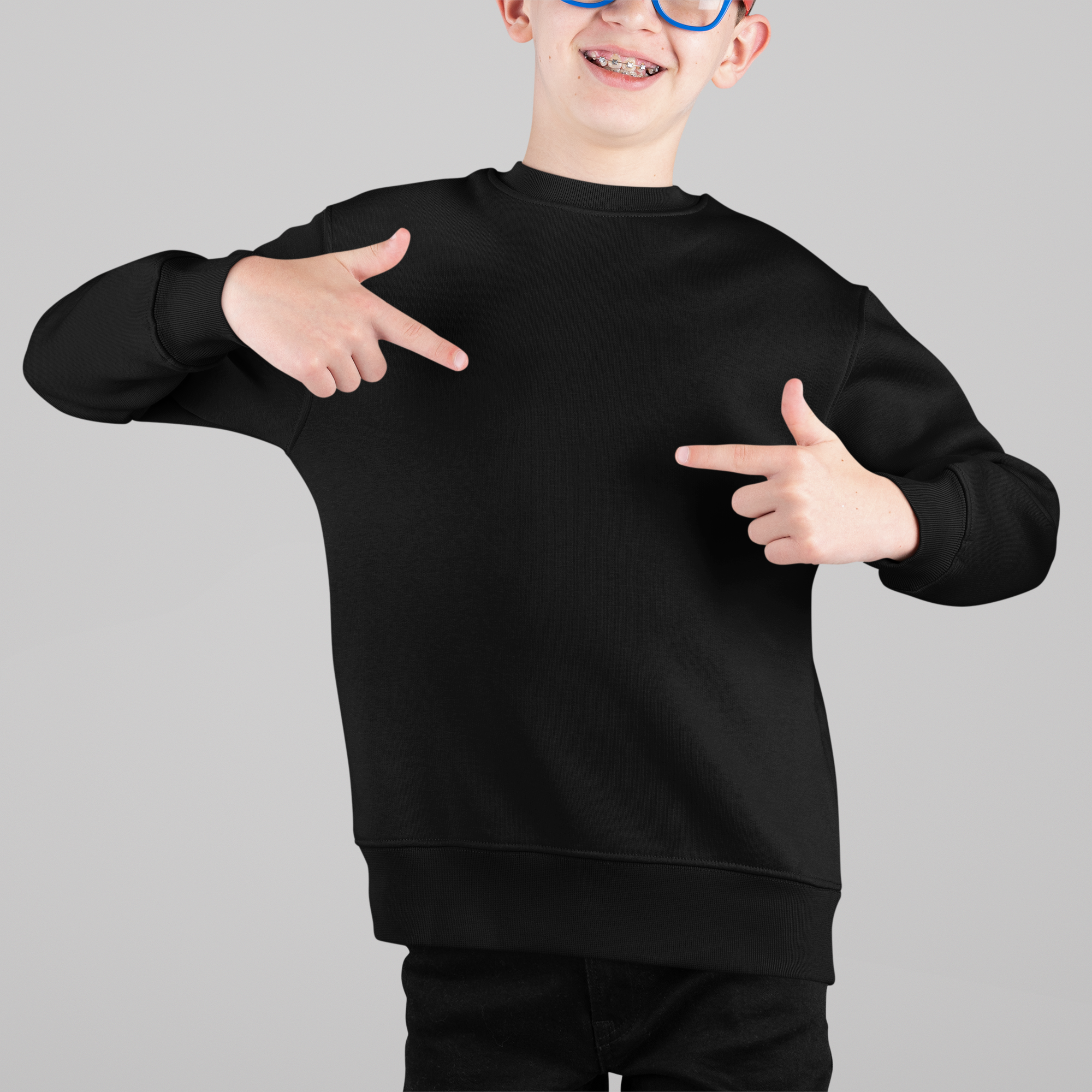 Boy's Black Sweatshirt